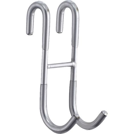 Crochet Pour Porte De Douche - Acier Inoxydable - Convient Porte Cadre Verre - 12 x 7,5 x 5 cm - Lot De 1 (1/5)