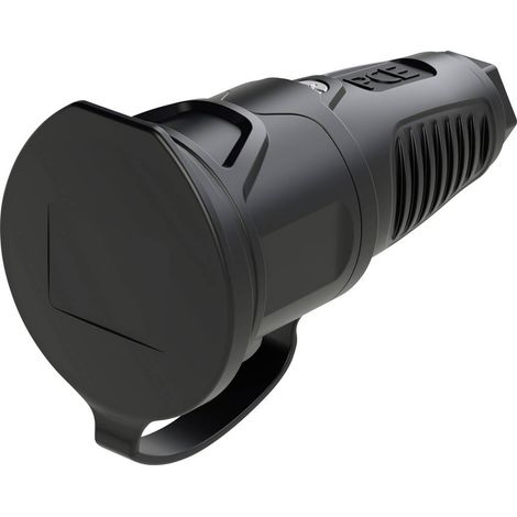 PC Electric 2511-ss Presa di sicurezza Gomma 250 V Nero IP54