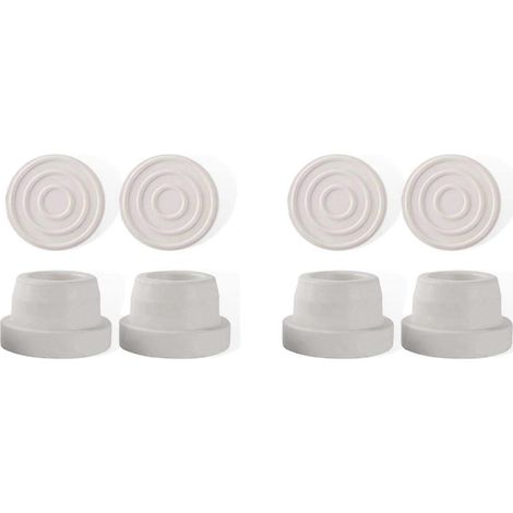Lot de 8 butoirs de rechange DDV pour échelle de piscine, butoirs de protection au sol pour échelle de piscine, bouchons en caoutchouc (1/5)