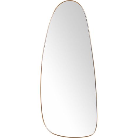 Wandspiegel CERGY 39 cm 95 cm Metall Gold (1/5)