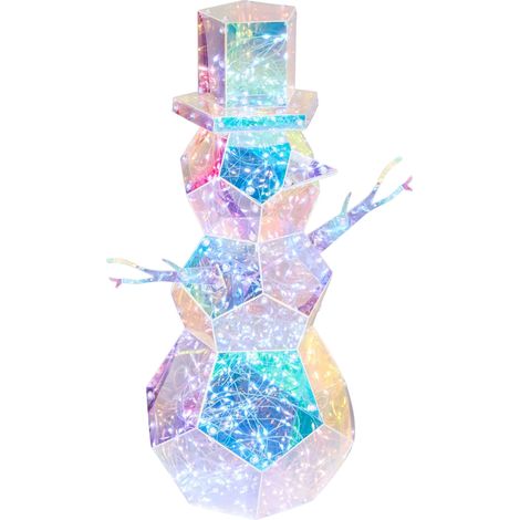 Decorazione natalizia a LED per interni Accessorio Pupazzo di neve Luci LED Illuminazione Multicolore Artica (1/5)