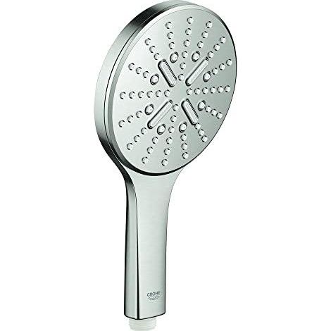 Grohe Alcachofa de mano Supersteel 13 cm 3 chorros