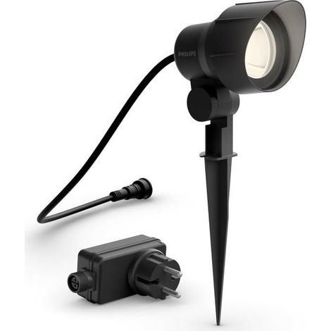 Philips Lampada da esterno LED nera 600 lumen (1/5)