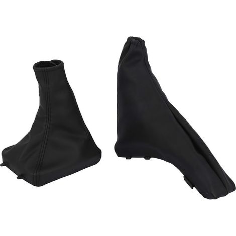 Soufflet de levier de vitesse en cuir PU, housse de poignée de frein à main pour Opel Astra G Zafira A et Vauxhall (1998-2004)