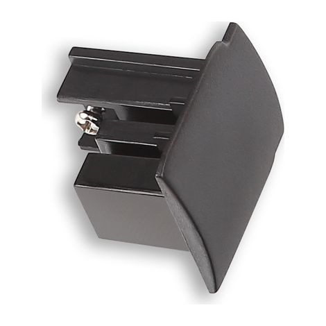 Embout pour rail triphasé noir aluminium Maxlight MHT1-N-BK (1/2)