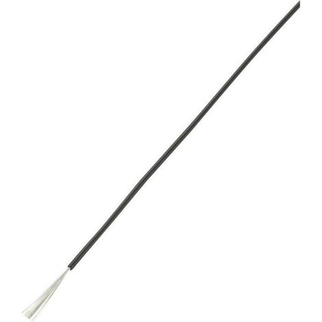 1567229 Fil de câblage LiY 1 x 0.50 mm² noir 25 m