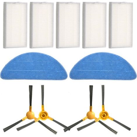 Adecuado para kits de repuesto. Adecuado para Proscenic 800T 820S. Adecuado para la aspiradora robot LECTROUX C30B.