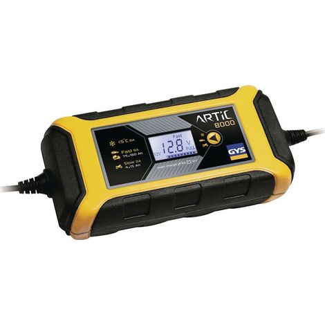 Cargador de batería ARTIC 8000 12V 2/8A GYS (1/4)