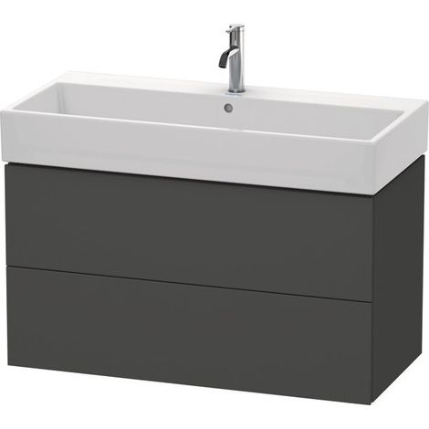 Duravit L-Cube Mueble de pared, 2 cajones, 98,4 x 45,9 cm, para (1/5)