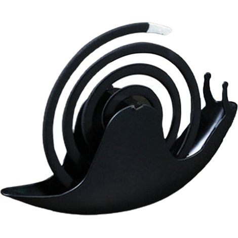 Mosquito Coil Holder - Iron Mosquito Repellent Holder, Mosquito Spiral Incense Holder, Mosquito Incense Coil Burner Holder for Home, Garden and Camping Black