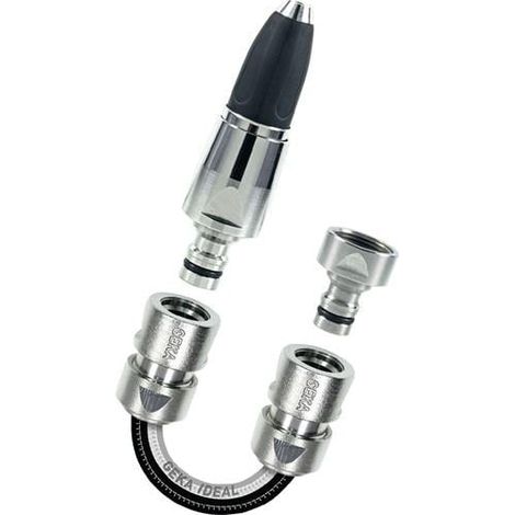 Karasto Spritzdüse Spritzdüse,Hahnstecker, 2xSchlauchstück GEKA plus Stecksystem (1/3)