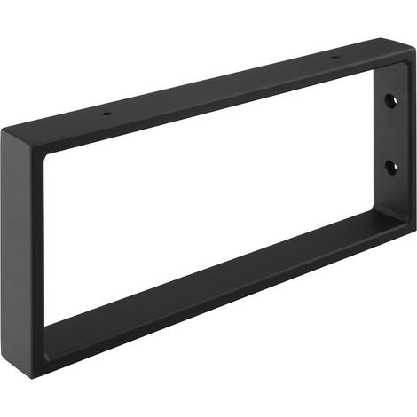 Sapho - Support de console 1 pièce, noir mat 30365 (1/2)