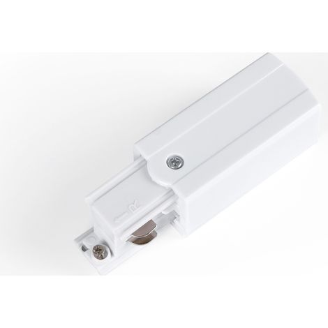 Connecteur d'alimentation de rail triphasé en saillie - GEN2 - Blanc (1/3)
