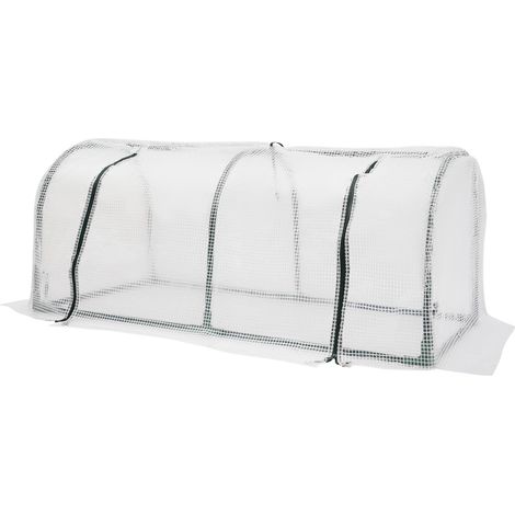 Mini Serre de Jardin,Serre de Jardin Serre Hivernage Cadre de Petite Serre Tomates 1206050 cm PE Tente avec Volet Roulant, pour Balcons, Terrasses, Lits (1/5)