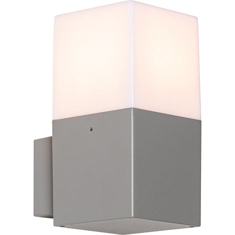 Moderne Außenwandleuchte grau IP44 - Dänemark (1/4)