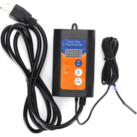 1000W 8.3A LCD régulateur de température numérique Thermostats thermorégulateur régulateur de température prise américaine 120V (1/5)