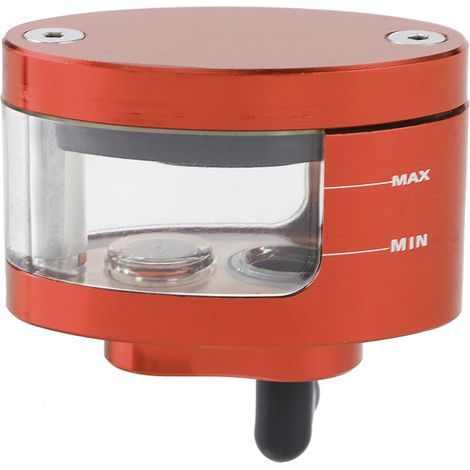 Maître-cylindre de frein et d'embrayage, réservoir de liquide universel, bouteille de fluide pour moto, accessoire orange (1/5)