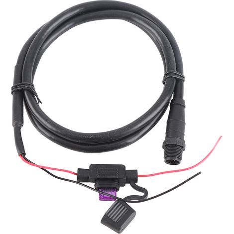 NMEA 2000 N2K male power cable with fuse, 5-pin, 1 m (39.4 in) length, for networks (1/5)