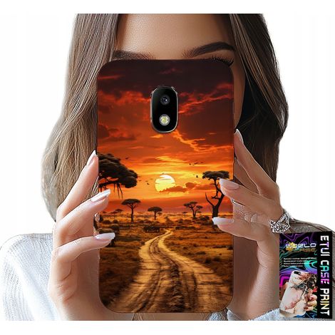 Custodia per Samsung Galaxy J5 2017 - Safari Africa tramonto vista meravigliosa (1/5)