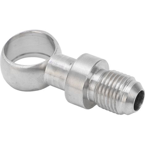 Raccord banjo 18 mm vers 6AN en acier inoxydable, étanchéité optimale, universel pour conduite d'huile turbo (1/5)