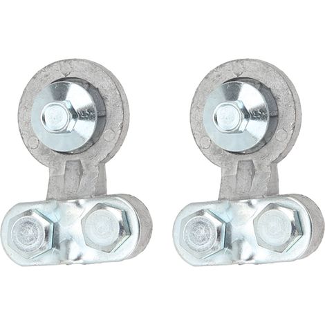 2pcs Connecteur de Batterie Latéral 3/8in, Borne de Câble pour Fils 6 à 1 Gauge, Pince de Serrage Universel (1/5)