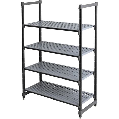 Unité de 4 étagères à claire-voie - 1375 x 540 x 1830 mm - CAMBRO (1/5)