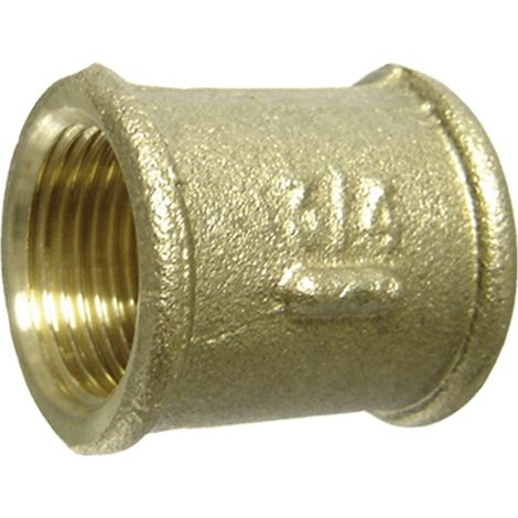 Messingmuffe hh 1/2 38401