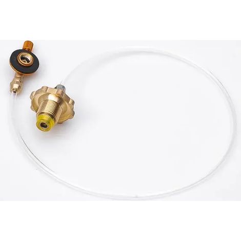 Réchaud à gaz de camping extérieur, adaptateur de recharge de propane, adaptateur de réservoir, remplissage de bouteille de gaz, accessoires pour brûleur de cartouche d'essence, réchauds de cuisine po (1/4)
