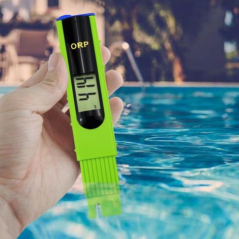 ORP-Redox-Tester – 1-Punkt-Kalibrierung – Messbereich -1999 bis 1999 mV – Genauigkeit 1 mV – Für Aquarien, Schwimmbäder, Aquakultur, Spas (1/5)