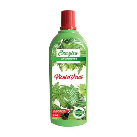 CONCIME LIQUIDO PIANTE VERDI ENERGICA - KG 1- 6 pezzi