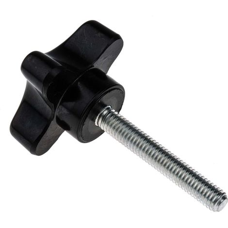 Bouton de serrage RS PRO M6 x 40mm ( Prix pour Paquet de 10 )