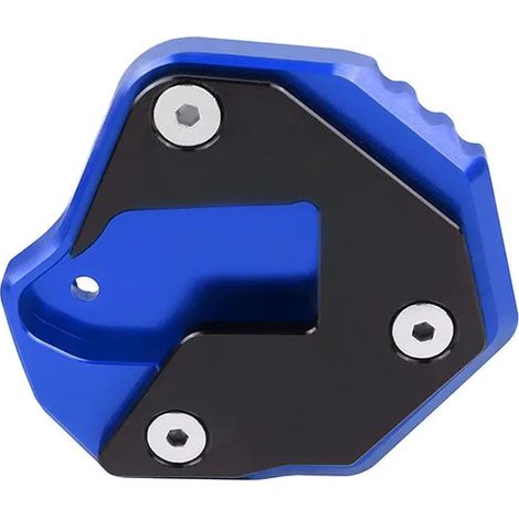 (Bleu) Compatible avec SUZUKI HAYABUSA GSX1300R GSX-R 1300 2007-2021 Moto - Béquille latérale CNC - Extension de béquille - Plaque de support maxpower (1/4)