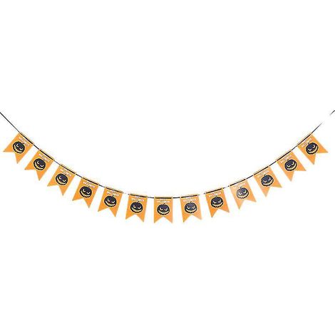 3-teilige Wimpelkette für Halloween-Dekoration