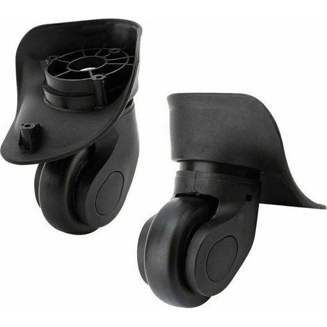 – Roues de valise 2PCS – PVC léger et résistant – Diamètre 5 cm – Pivotantes 360° – Installation facile – Pour bagages et valises (1/5)