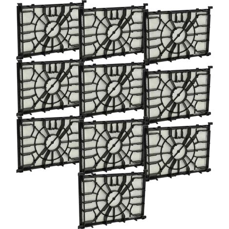 vhbw 10x filtro salva-motore compatibile con Bosch Moveon, Moveon BGL35MON1101, Moveon BGL35MON101, GL-40 Compact Allfloor aspirapolvere
