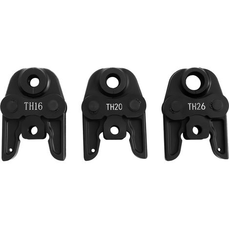 Outil à sertir pour tuyaux, en acier allié durable, design multifonctionnel, noir (1/2)
