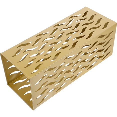 quadratischer Schirmständer aus Eisen mit rutschfester Basis