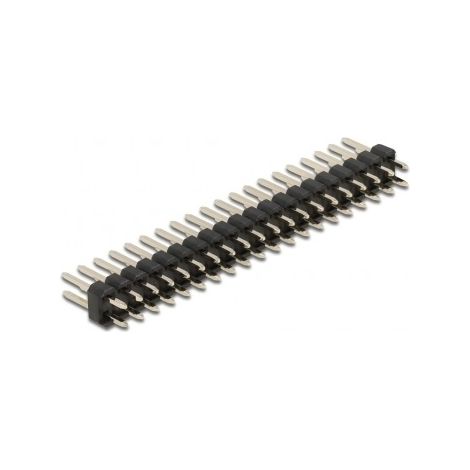 DELOCK 66699 ACCESSOIRE POUR CARTE DE CIRCUIT IMPRIMÉ (PCB) EMBASE À BROCHES NOIR, MÉTALLIQUE 5 PIÈCE(S) (1/2)