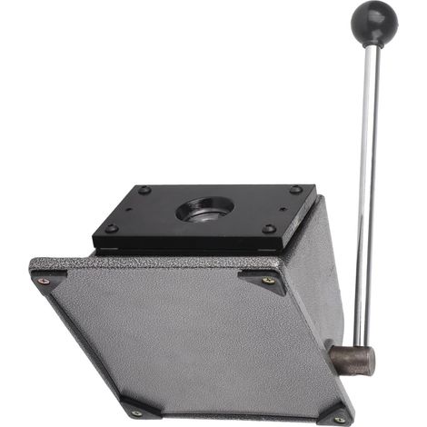 Rundstanzer 25 mm für Abzeichen, Edelstahlstanzer, Locher für Papier, Leder, PVC, Karten, 1 Zoll. (1/5)