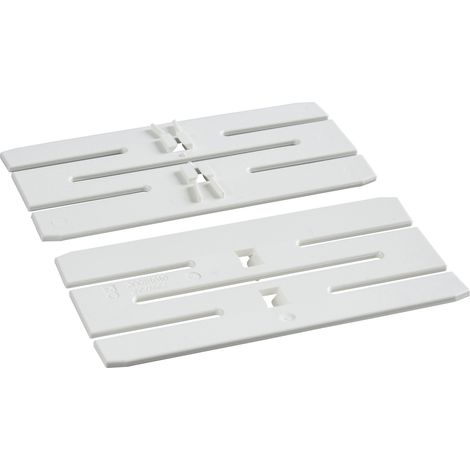 OptiLine 45 eclisse de jonction pour goulotte pvc blanc SCHNEIDER ISM10904 (1/4)