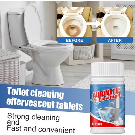 WC-Reinigungstabletten, Entkalker, Desinfektionsmittel und Geruchsneutralisierer, Haushalts-WC-Reiniger (1/5)