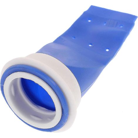 Joint d'étanchéité en silicone anti-odeurs pour siphon de sol de salle de bain, pour tuyauterie (1 pièce) (1/2)