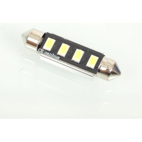 Ampoule LED M-Tech pour auto 12V 2W type navette Neuf (1/3)