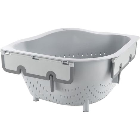 Scolapasta Angolare Drain-On 36X14 H 21 Metaltex (1/5)