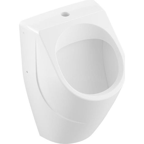 Urinoir aspirant V&B O.NOVO 335x560x320mm Direct F entrée par le hauten blanc C+