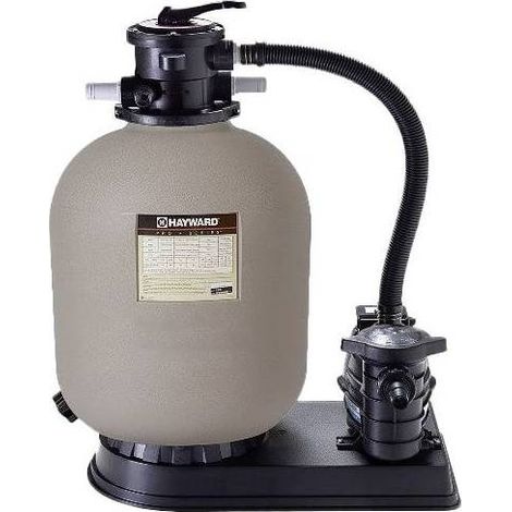 Hayward – Filtre à sable 8 m3/h – Cuve polyéthylène 500 mm – Vanne 6 voies – Moteur silencieux 0,5 CV – Pression max 3,5 bars
