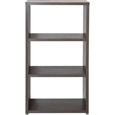 TOPKIT | Étagère Florence 6502 |Étagère basse|Bibliothèque décorative | wengé (1/4)