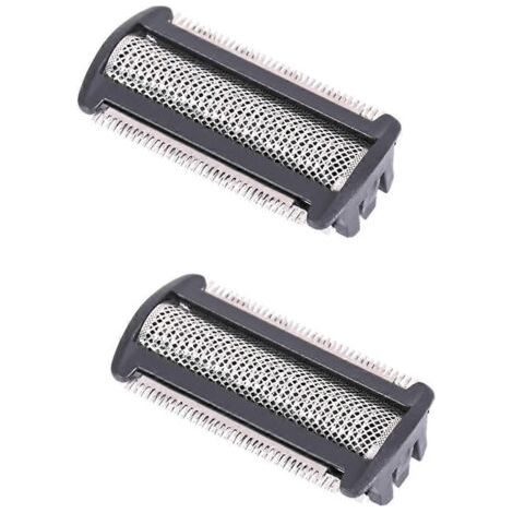 Replacement shaving heads for Philips BG2000 electric shavers, compatible with models BG2024, BG2025, BG2026, TT2021 and TT, black
