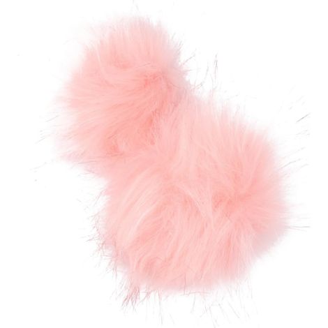 Pallone di pelliccia artificiale, imitazione volpe, 8-9 cm (1/5)