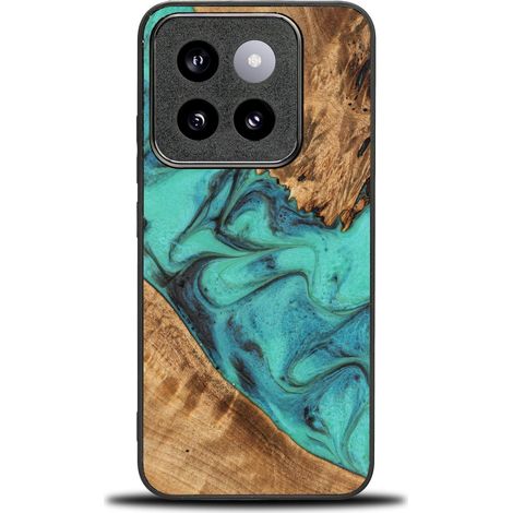Coque Bewood Unique pour Xiaomi 14T - Turquoise (1/2)